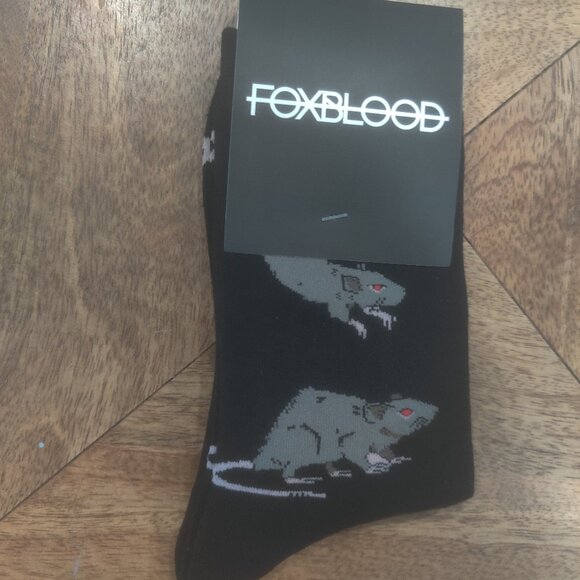 Foxblood Accessories - Foxblood rat socks OS New